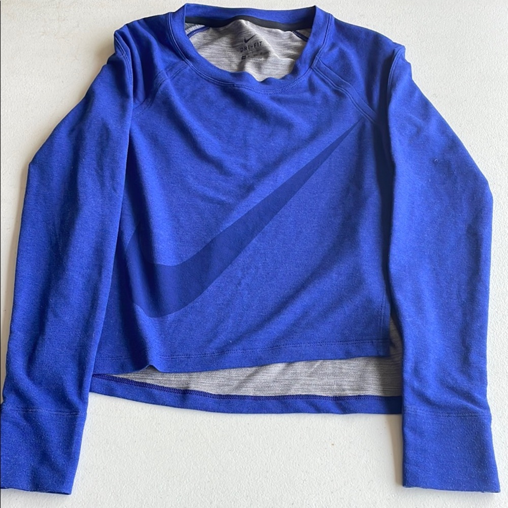Nike Royal Blue Crewneck Top